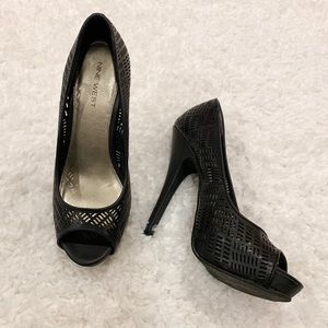 Nine West Peep Toe Heels